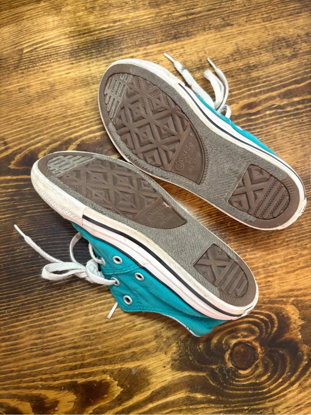 Converse‎ Turquoise Sneakers Size 13